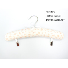 Cotton Padded Adult Clip Hanger